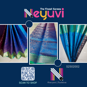 Kanjivaram intricate patterns Saree