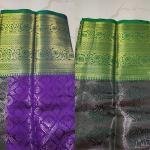 Pure Kanjivaram Emerald Green Saree